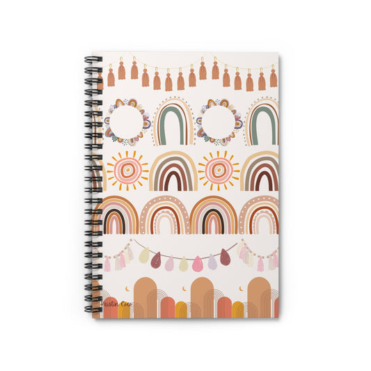 Rainbows Row Notebook