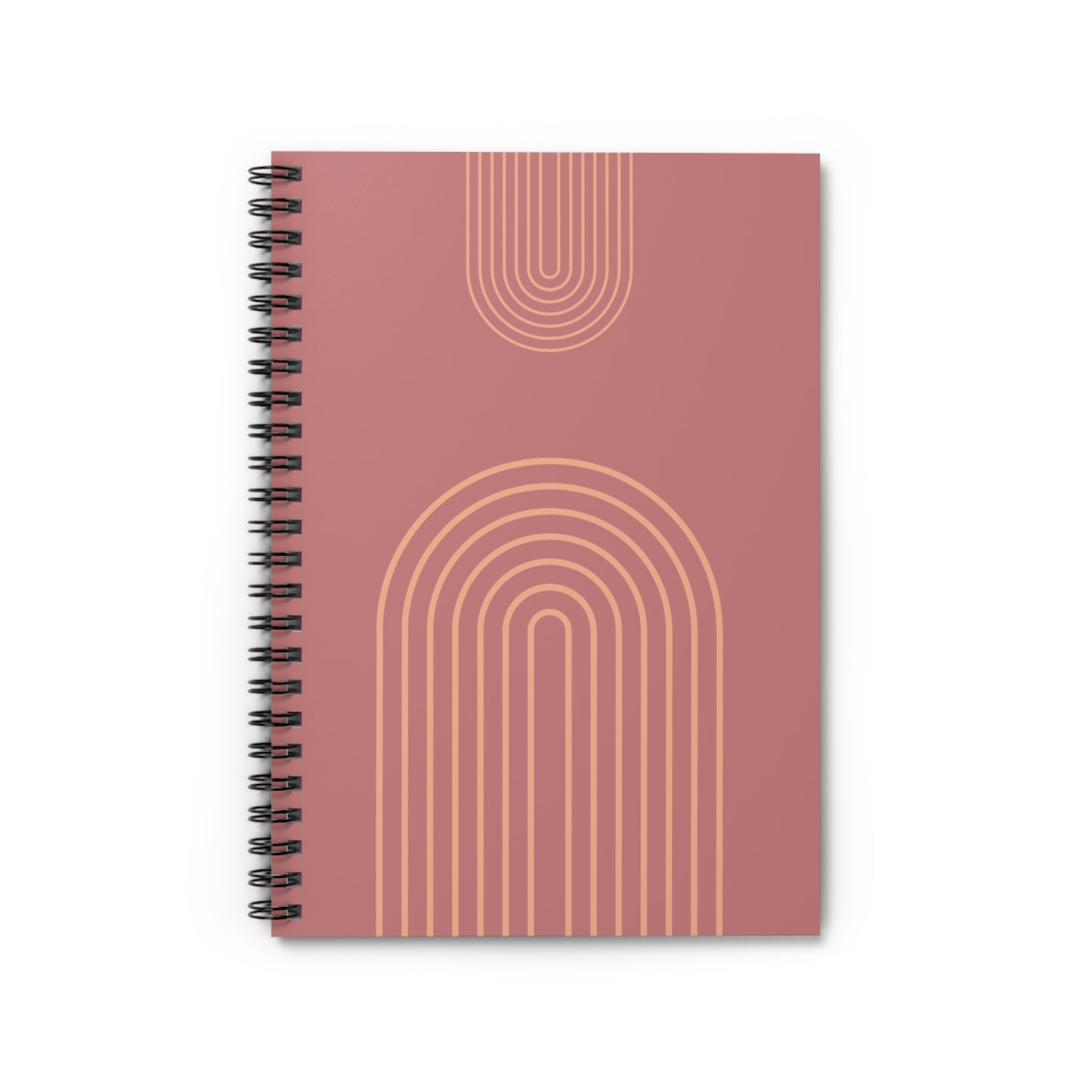 Minimalist Rainbow Notebook