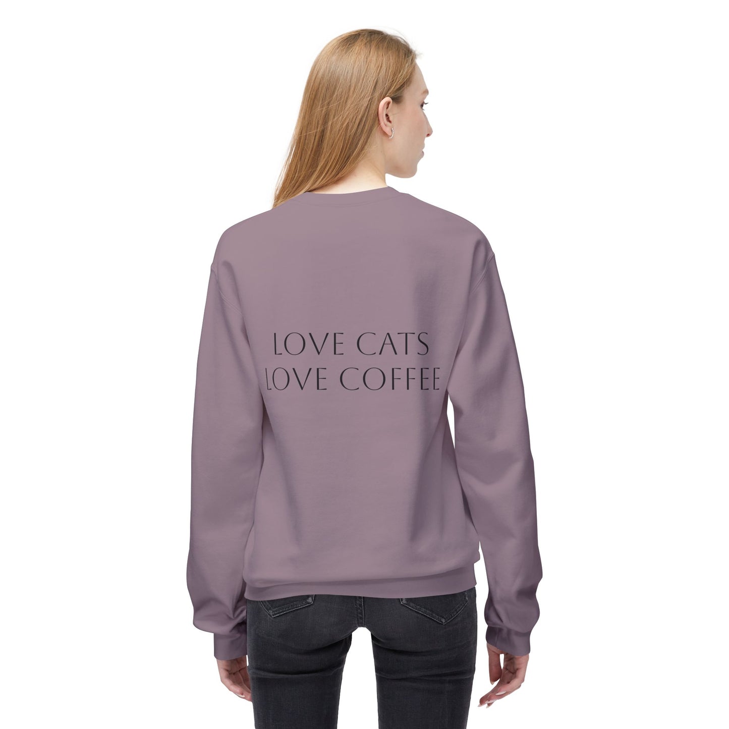 Love Cats Love Coffee Sweatshirt