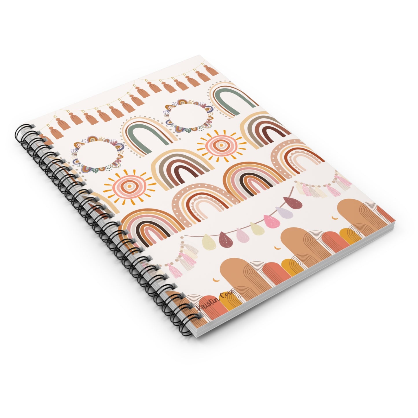 Rainbows Row Notebook