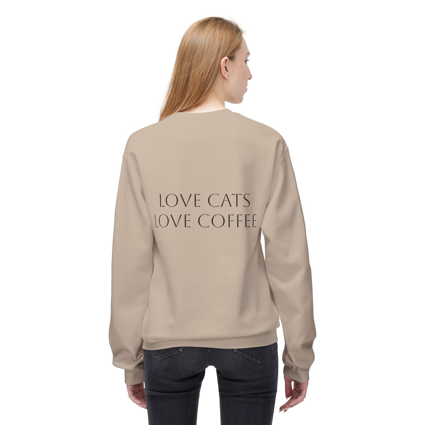 Love Cats Love Coffee Sweatshirt