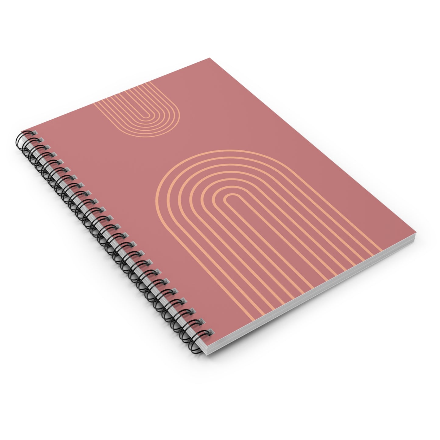 Minimalist Rainbow Notebook