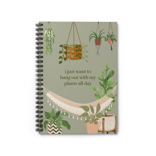 All My Plants Notebook