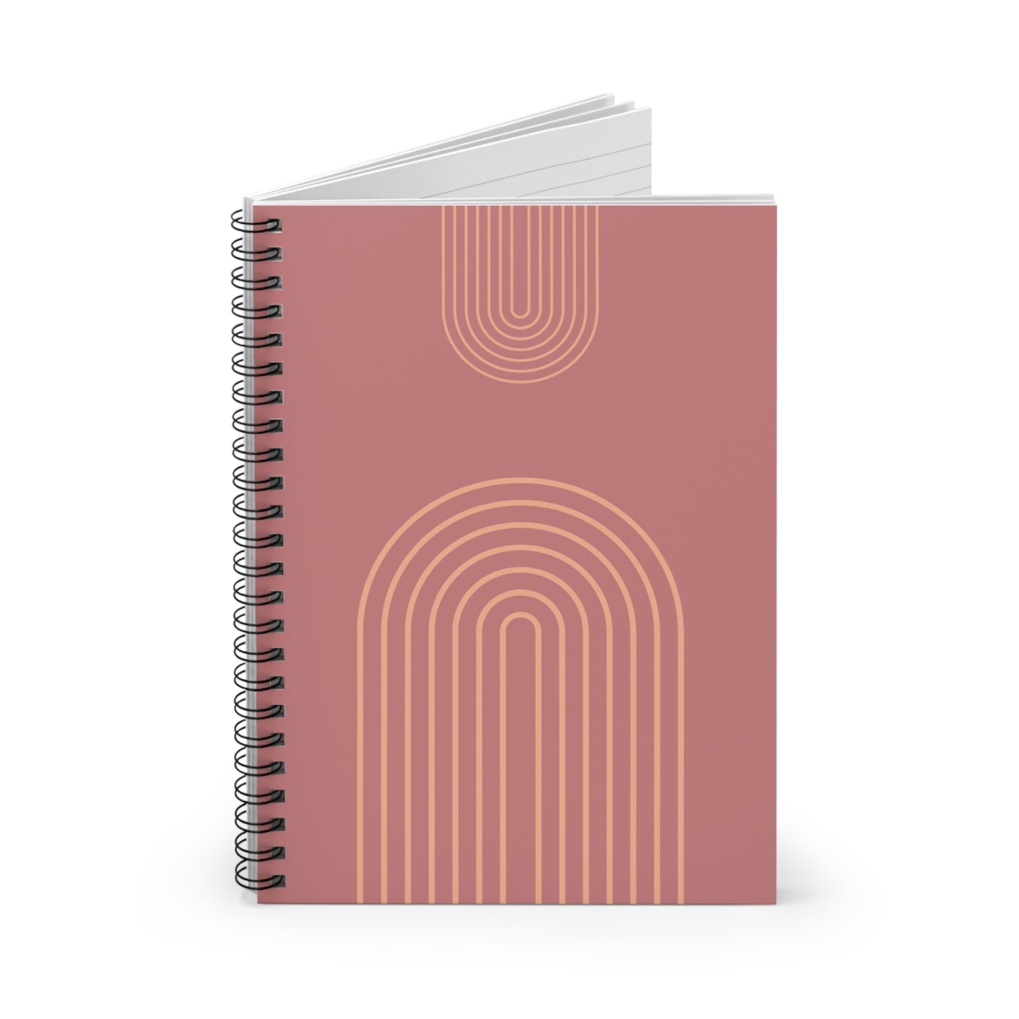 Minimalist Rainbow Notebook