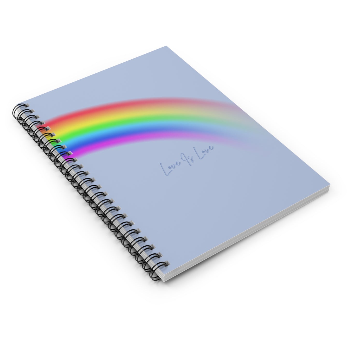 Love Is Love Rainbow Notebook