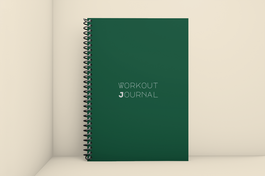 Workout Journal in Green