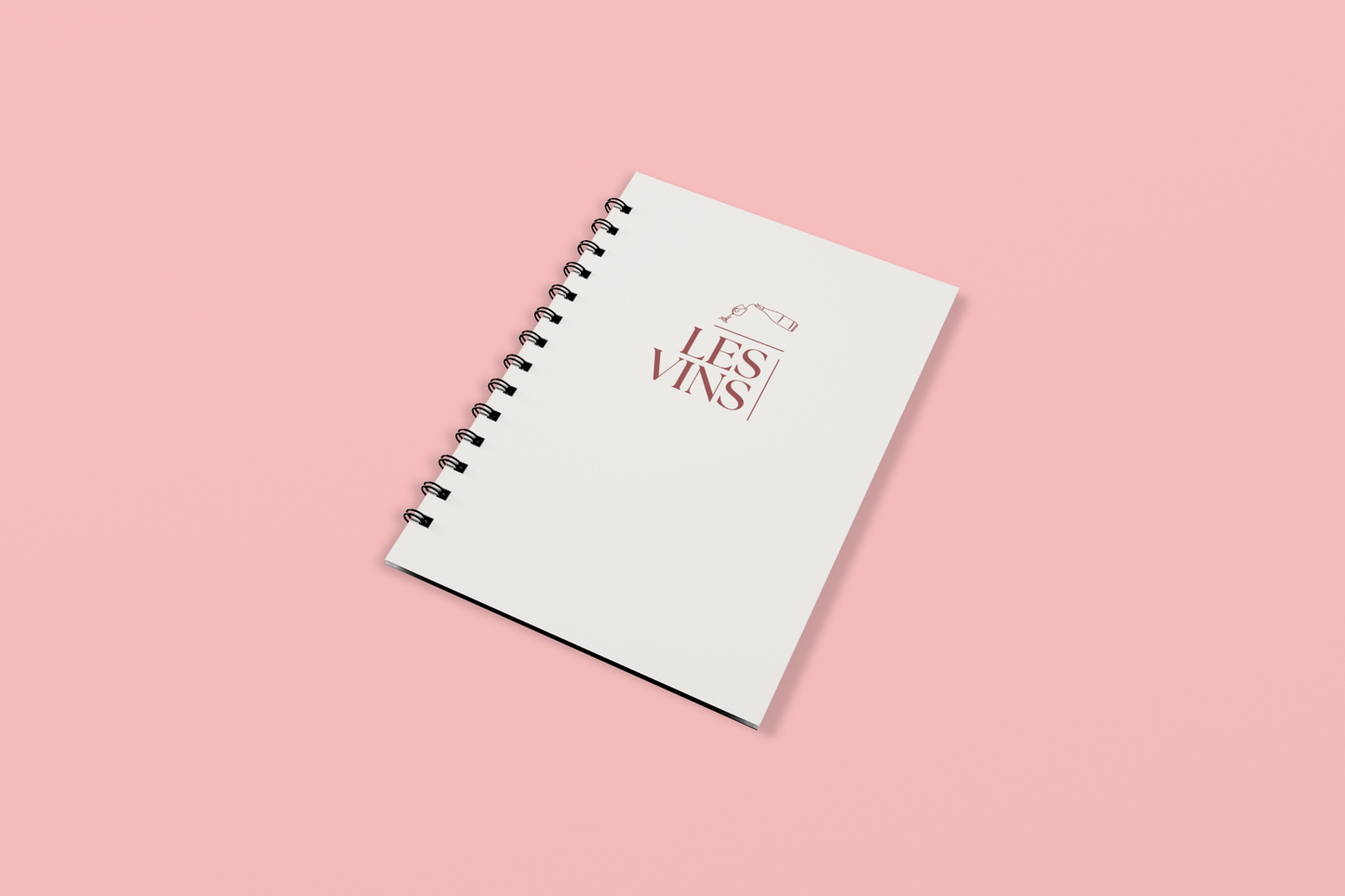 Les Vins Wine Journal - Spiral-Bound