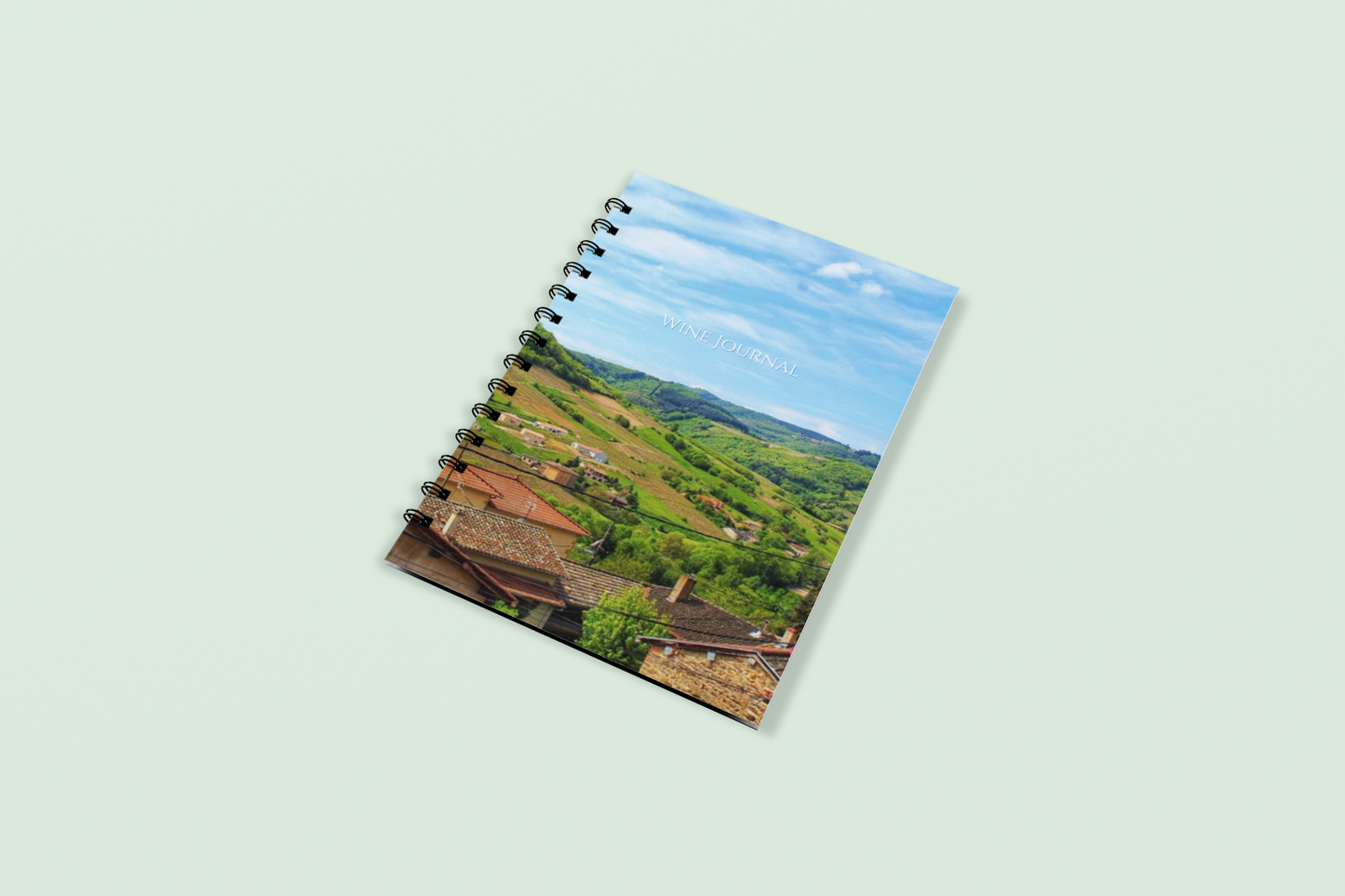 Beaujolais Wine Journal - Spiral Bound